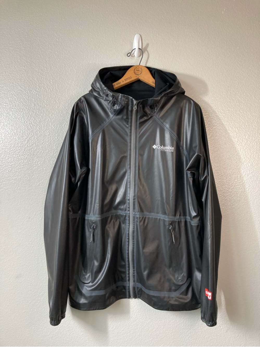 Columbia Titanium Outdry Ex Reversible II Waterproof Jacket Omni-Shield sz L